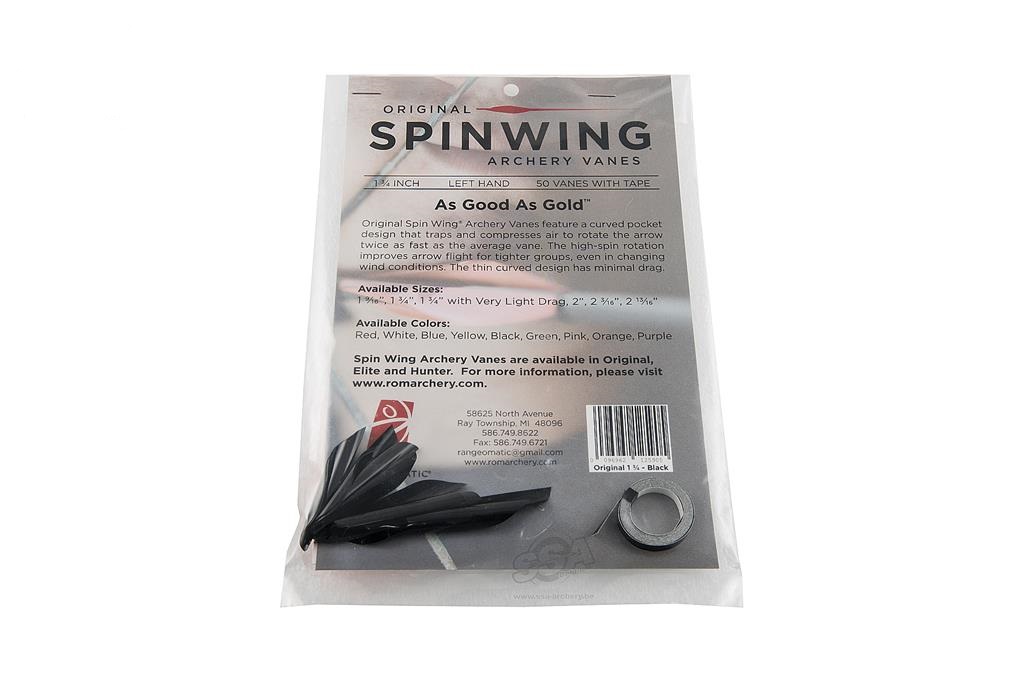 Plumes Spinwing 1.3/4 pack de 50