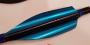 Plumes Xs Wings  60 mm Low Profile Couleur : Turquoise métallique
