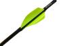 Plumes Xs Wings  50 mm Low Profile Couleur : Vert fluo