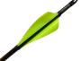 Plumes Xs Wings  60 mm High Profile Couleur : Vert fluo